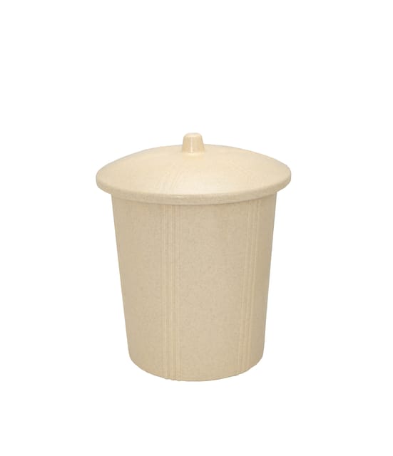 Dustbin Eco 10 Marble Beige