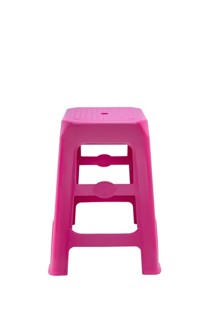 Stool Square Stone Special Pink