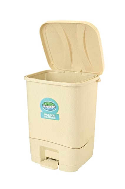 سلة مهملات أوسبري سولو 13 لون بيج رخامي