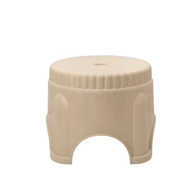 Bathstool Panda Marble Beige