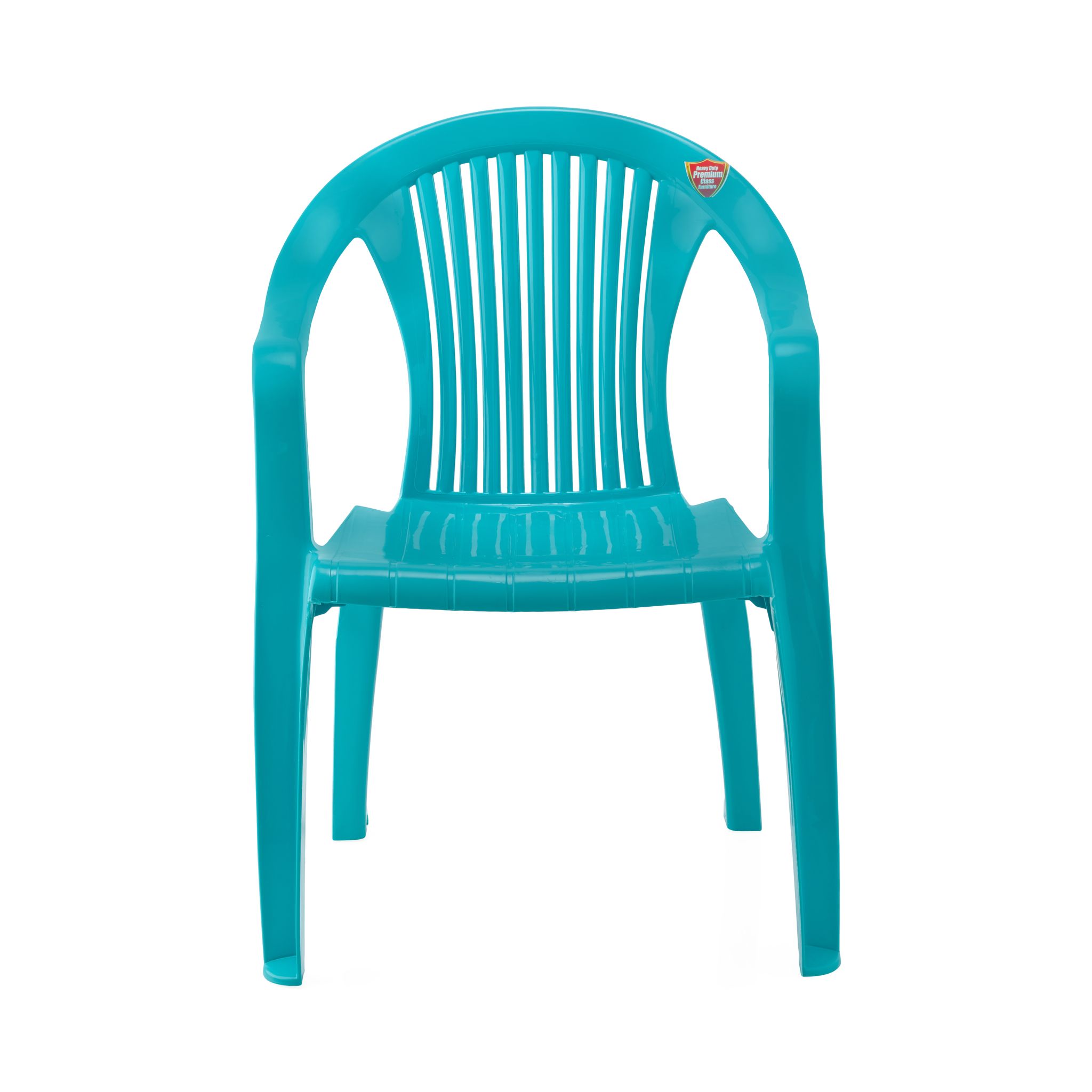 Chair Maharana Straight Back Bluish Green