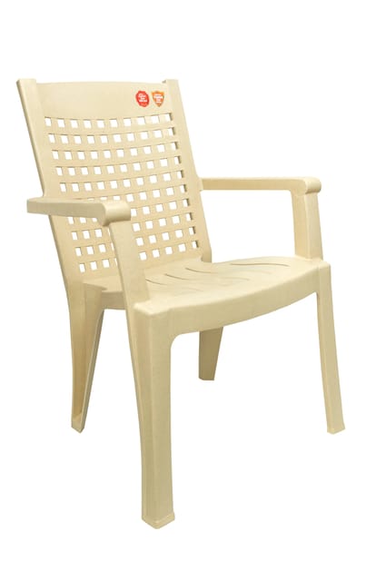 Chair Office SQ.Back Marble Beige