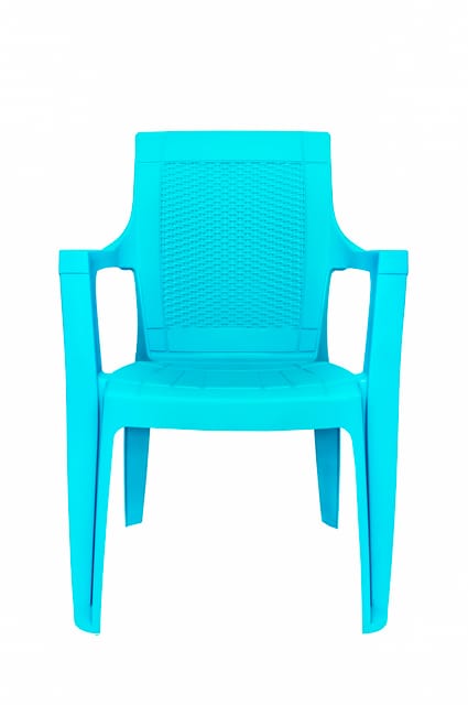 Chair Sunrise Net Back Bluish Green