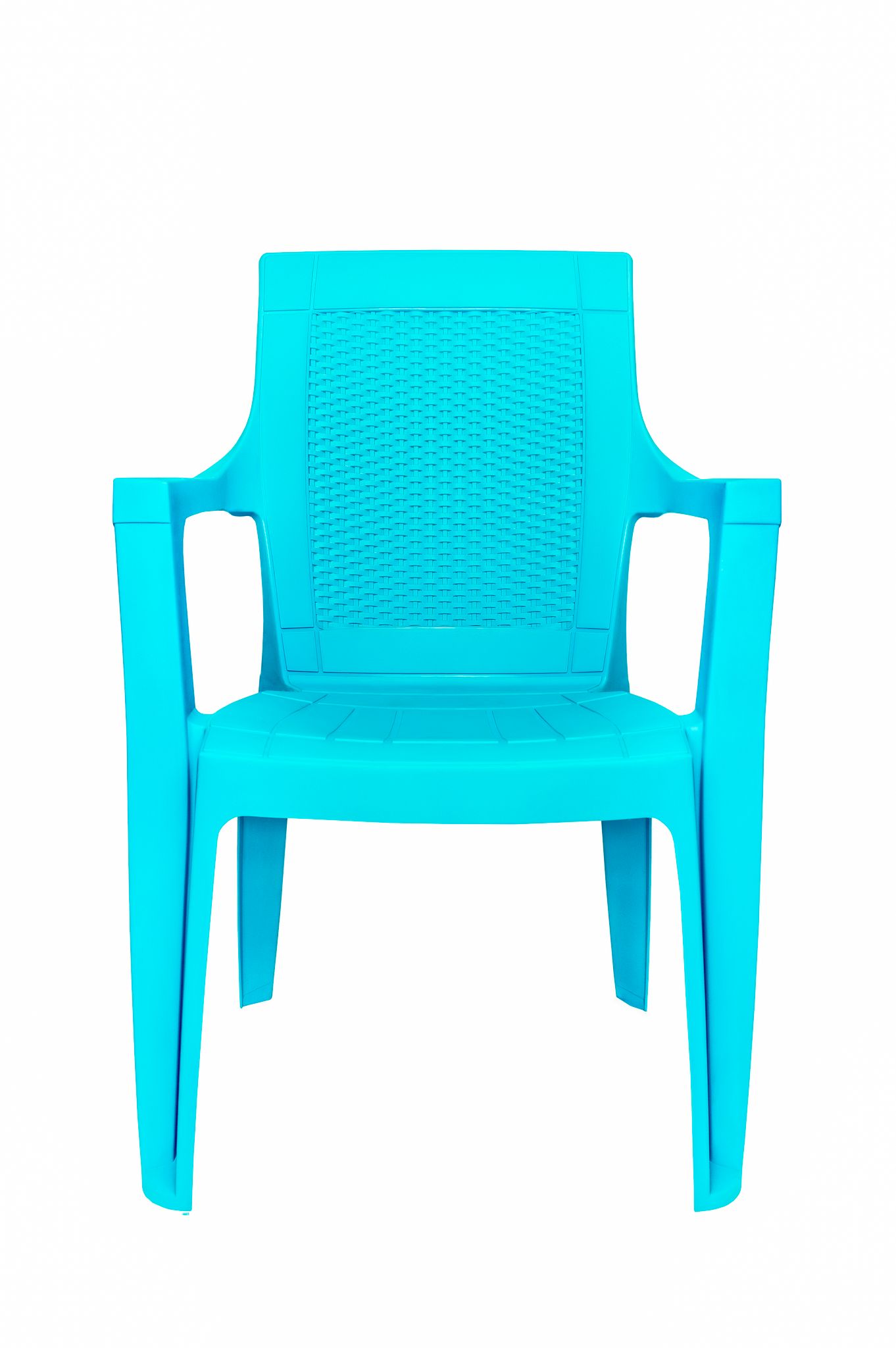 Chair Sunrise Net Back Bluish Green