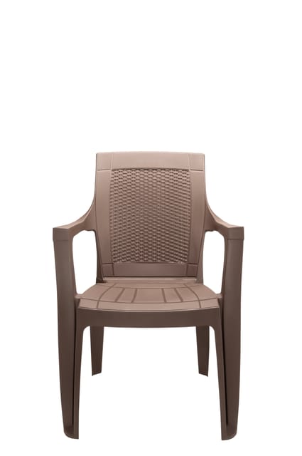 Chair Sunrise Net Back Brown