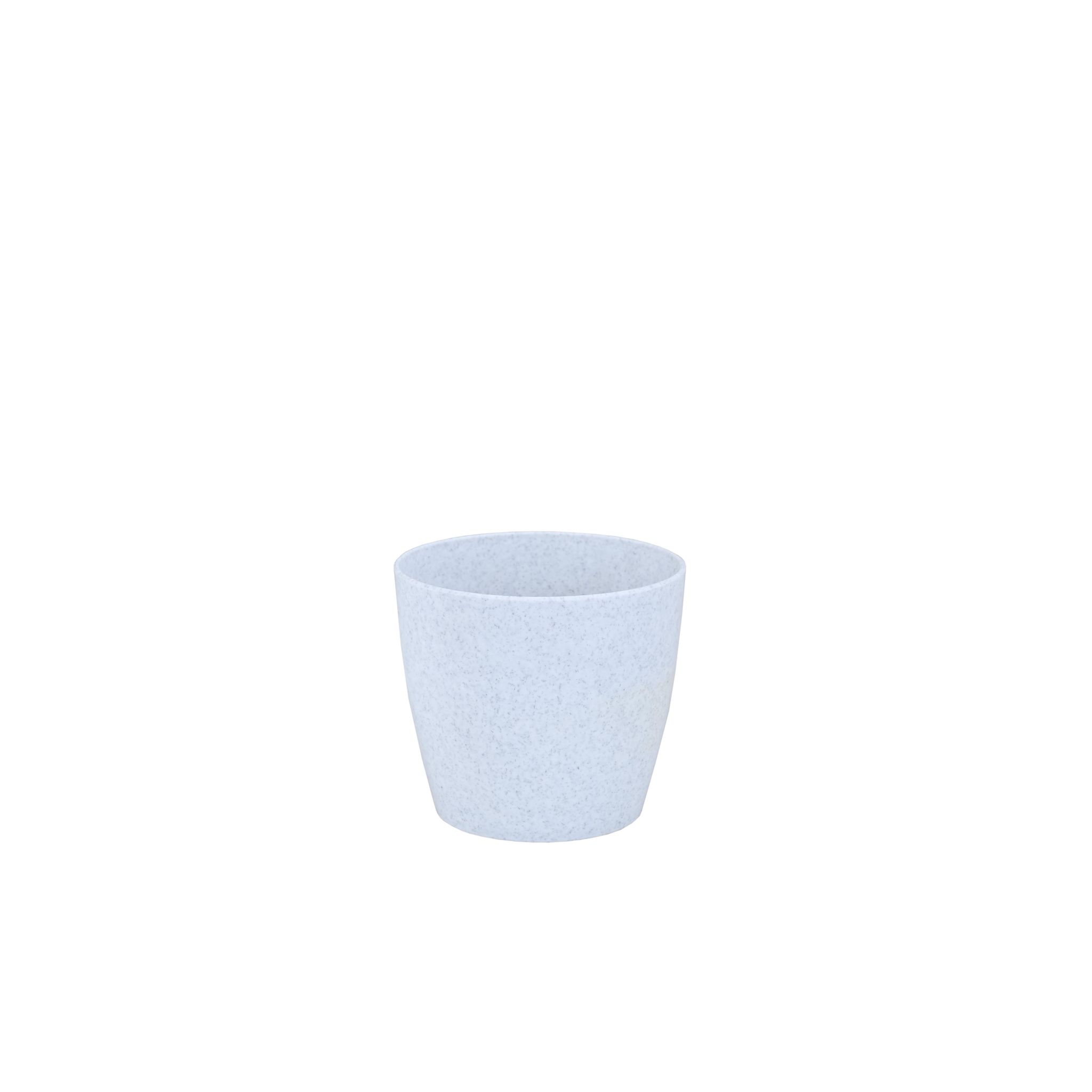 Planter Sawan 2 Marble white