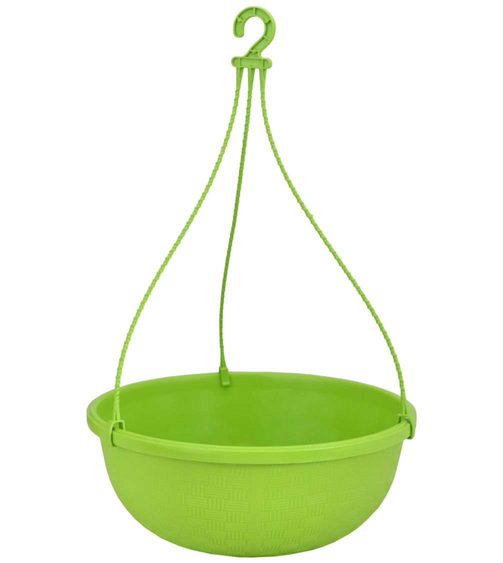 وعاء زراعة فارشا المعلق بلون أخضر ببغائي