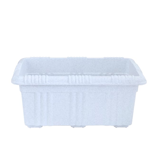 Planter Varsha 14  Marble White
