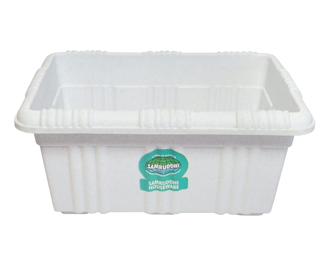 Planter Varsha 16 Marble White