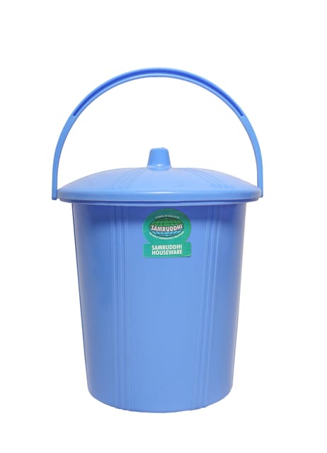 سلة مهملات صديقة للبيئة 10 لون أزرق فاتح