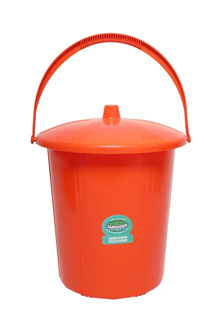 سلة مهملات إيكو 10 برتقالية