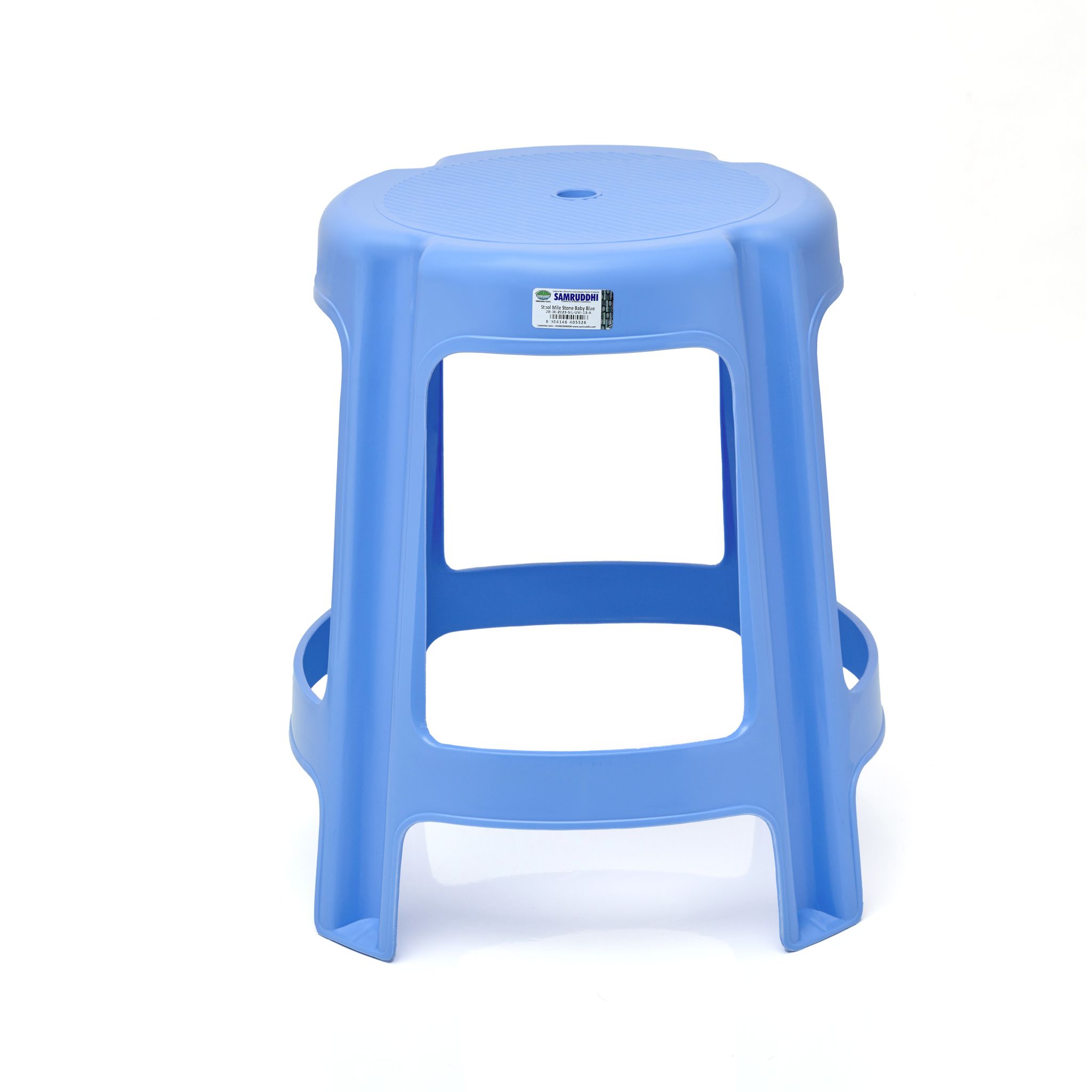 Stool Milestone Baby Blue