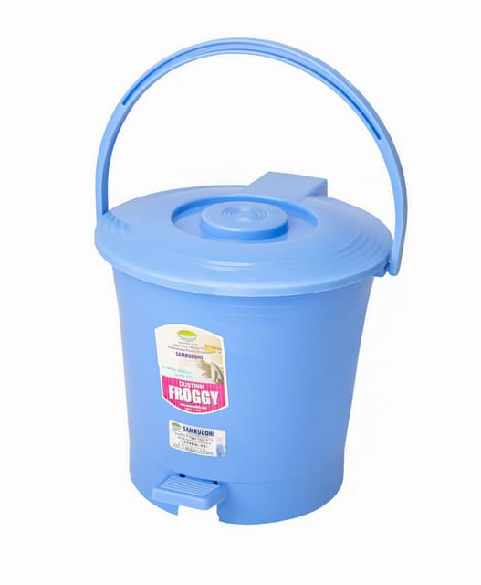 Dustbin Froggy Baby Blue