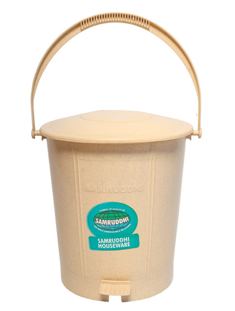 Dustbin Dolphin Marble Beige Dustbin Dolphin Marble Beige