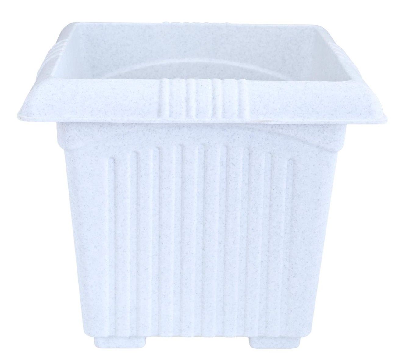 Planter Basant 12 Marble White