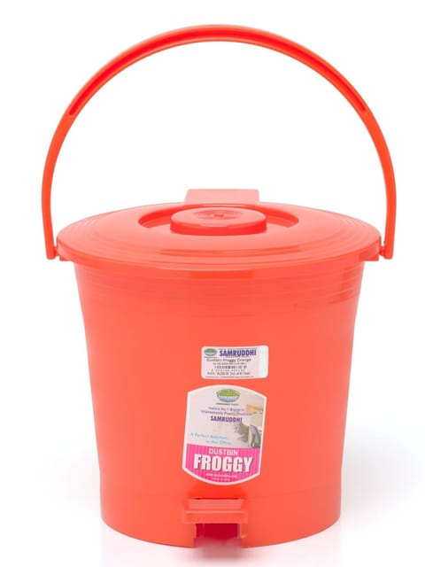 Dustbin Froggy Orange