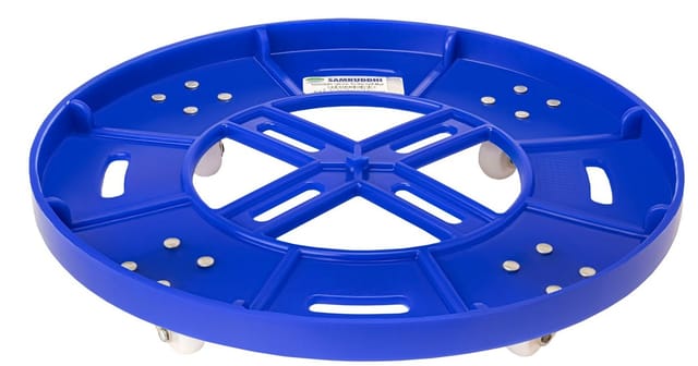 Samruddhi Cylinder Trolley Dark Blue