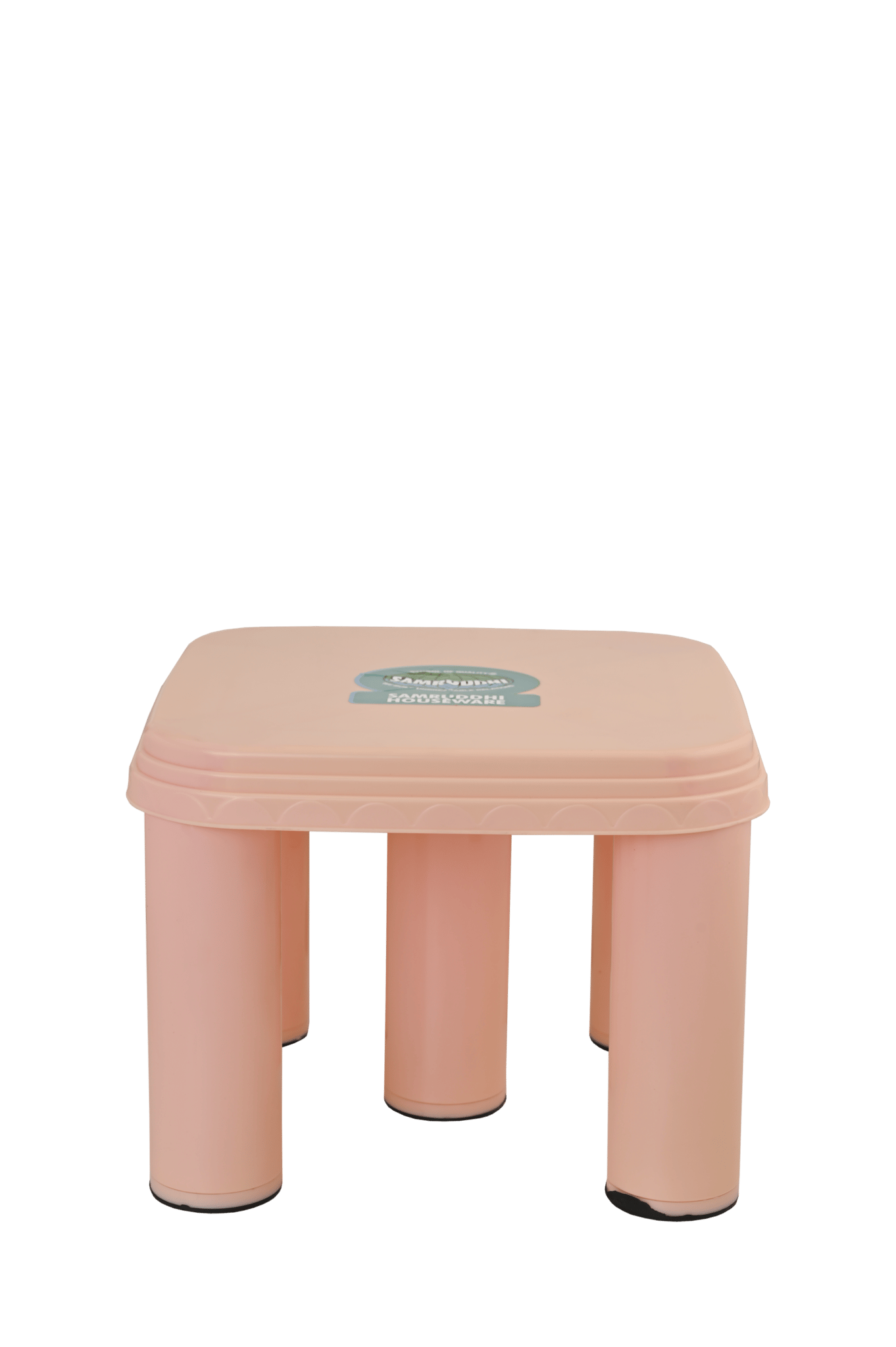 Bathstool Square 210 Peach