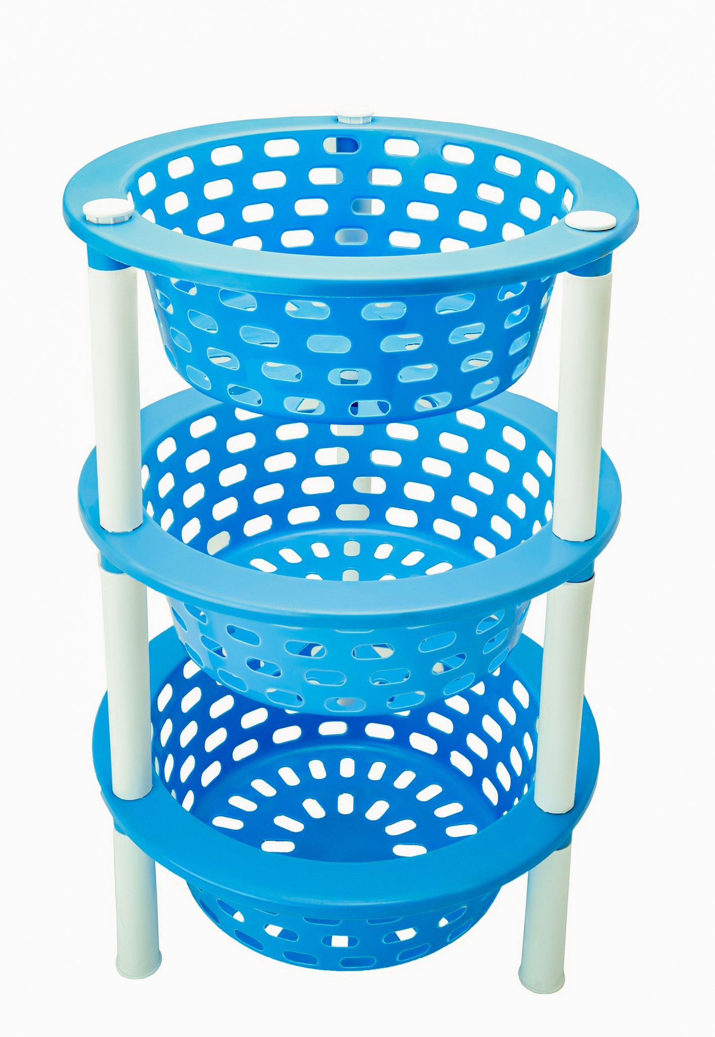 Rack Vegetable Round Baby Blue