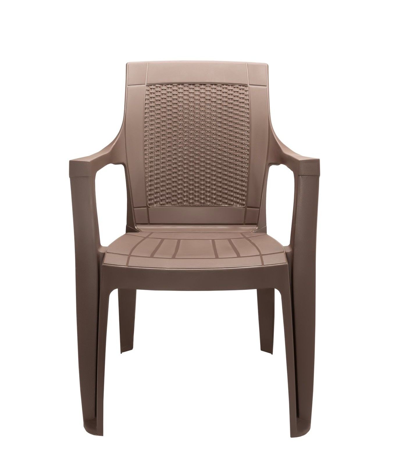 Chair Sunrise Net Back Brown