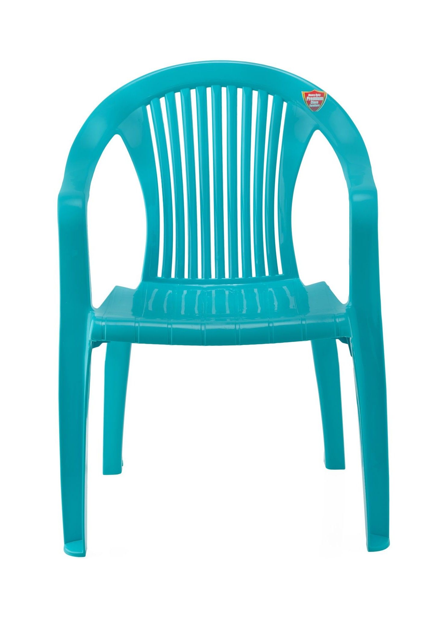 Chair Maharana Straight Back Bluish Green
