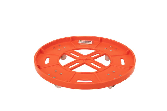 Samruddhi Cylinder Trolley Orange