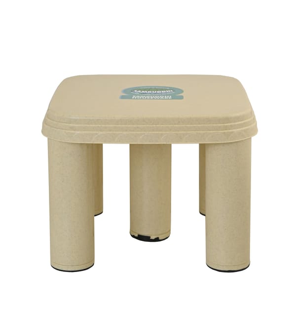 Bathstool Square 210 Marble Beige