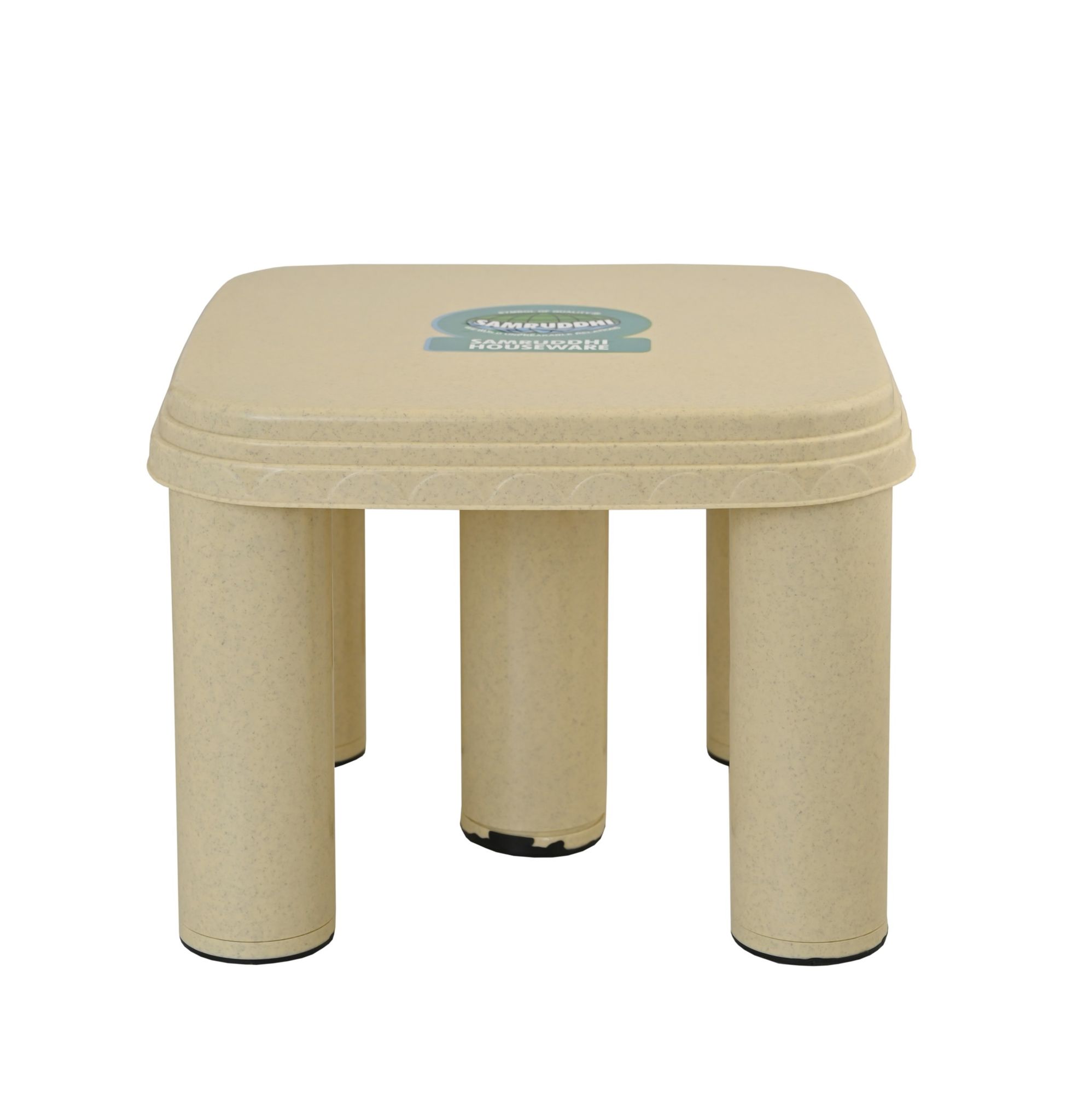 Bathstool Square 210 Marble Beige