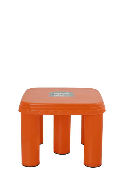 Bathstool Square 210 Orange