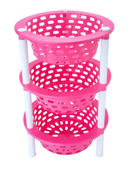 Rack Vegetable Round Special Pink