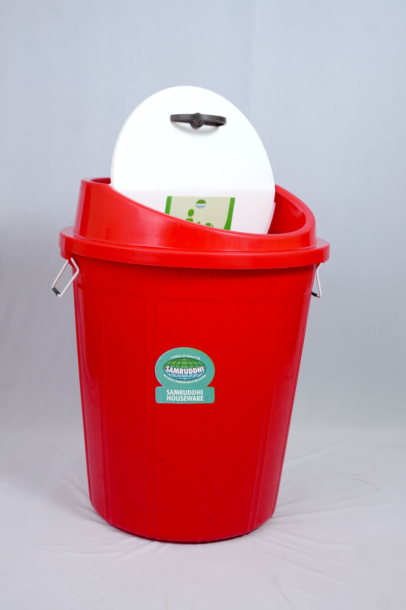 Dustbin Inox 50 Red