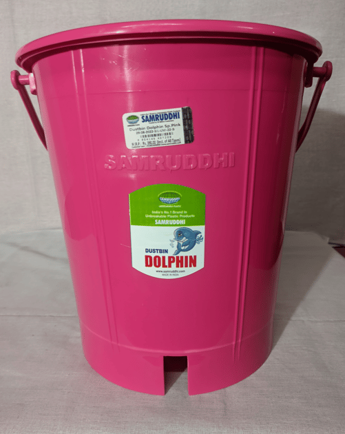 Dustbin Dolphin Special Pink