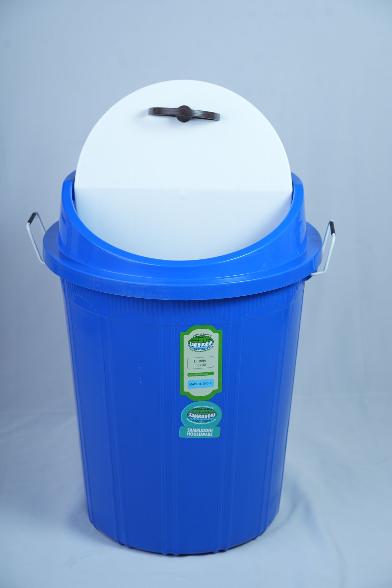 Dustbin Inox 40 Crate Blue