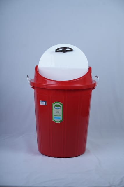 Dustbin Inox 32 Red