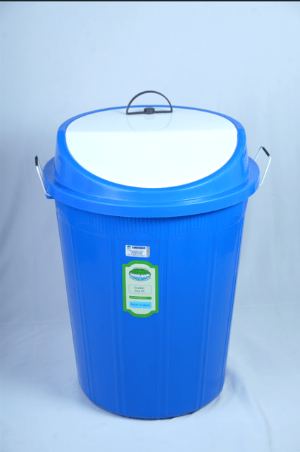 Dustbin Inox 60 Crate Blue
