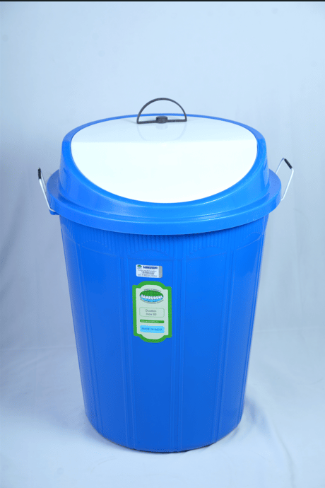 Dustbin Inox 60 Blue